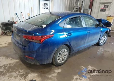 2021 Hyundai Accent Se z USA, uszkodzony, nr VIN 3KPC24A65ME129768